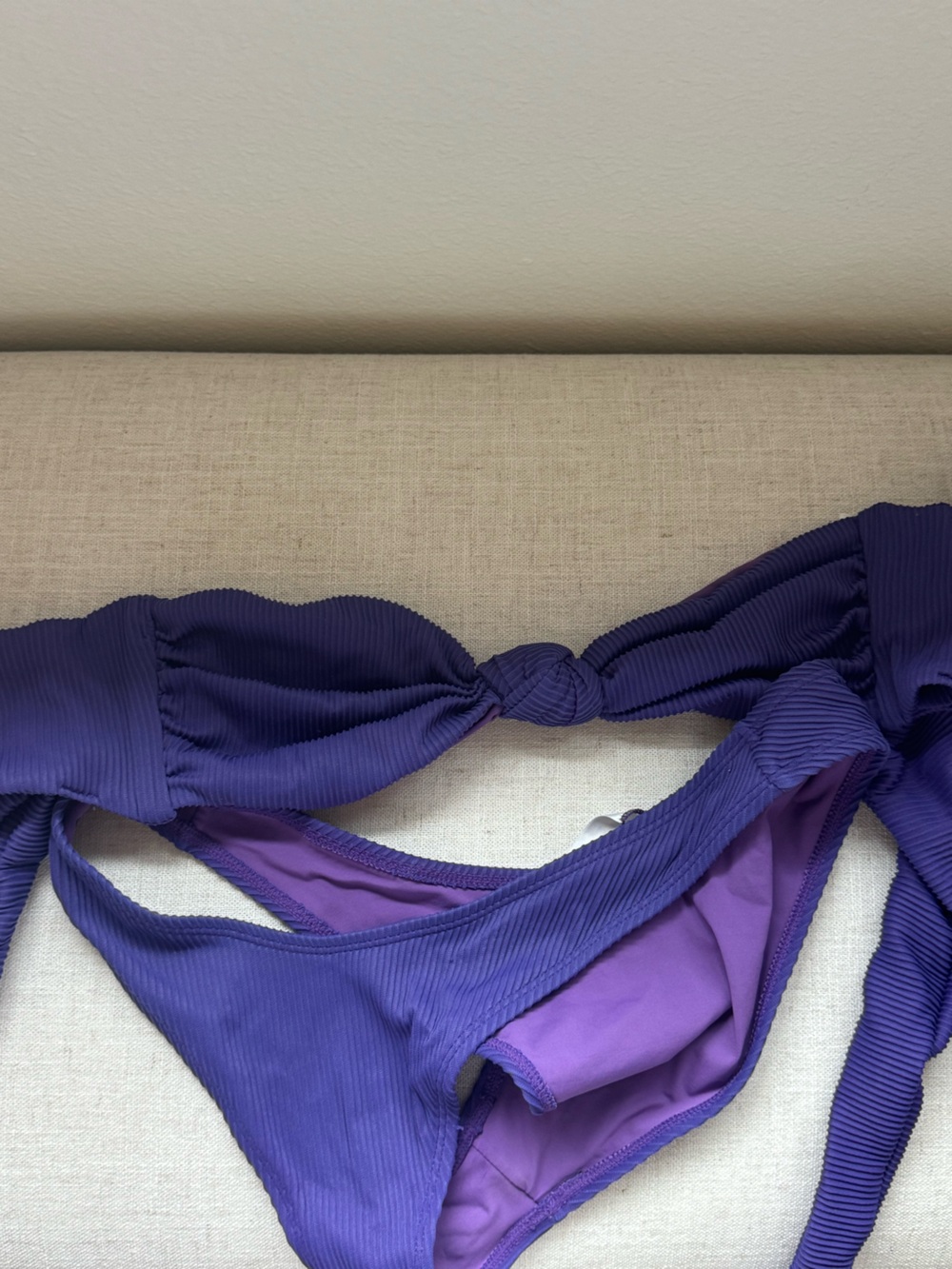 Charlie Holiday (Anthropologie) bikini purple